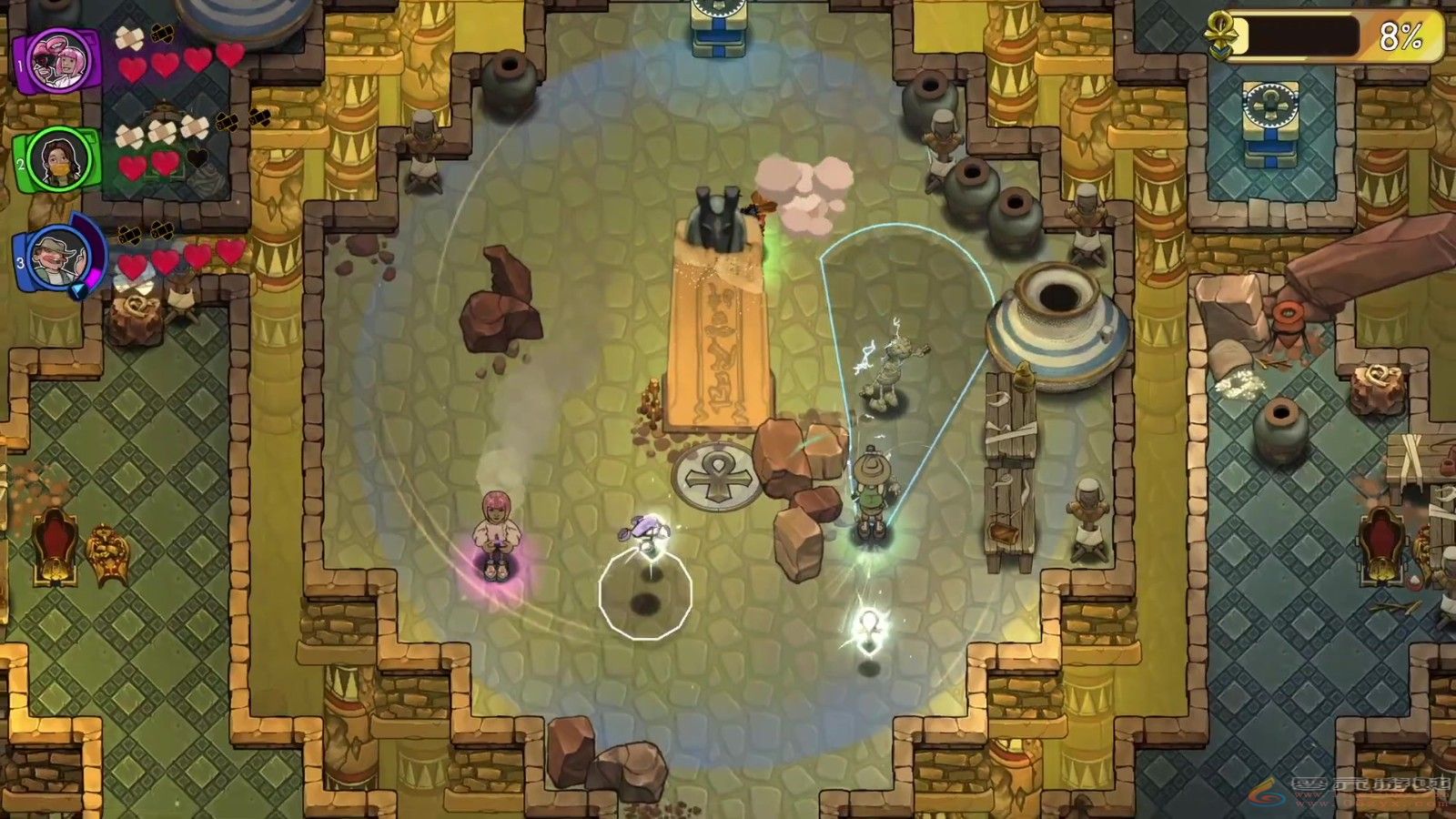 合作动作冒险游戏《逃离木乃伊》今秋登陆PS5/PC(图6) 合作动作冒险游戏《逃离木乃伊》今秋登陆PS5/PC(图6)