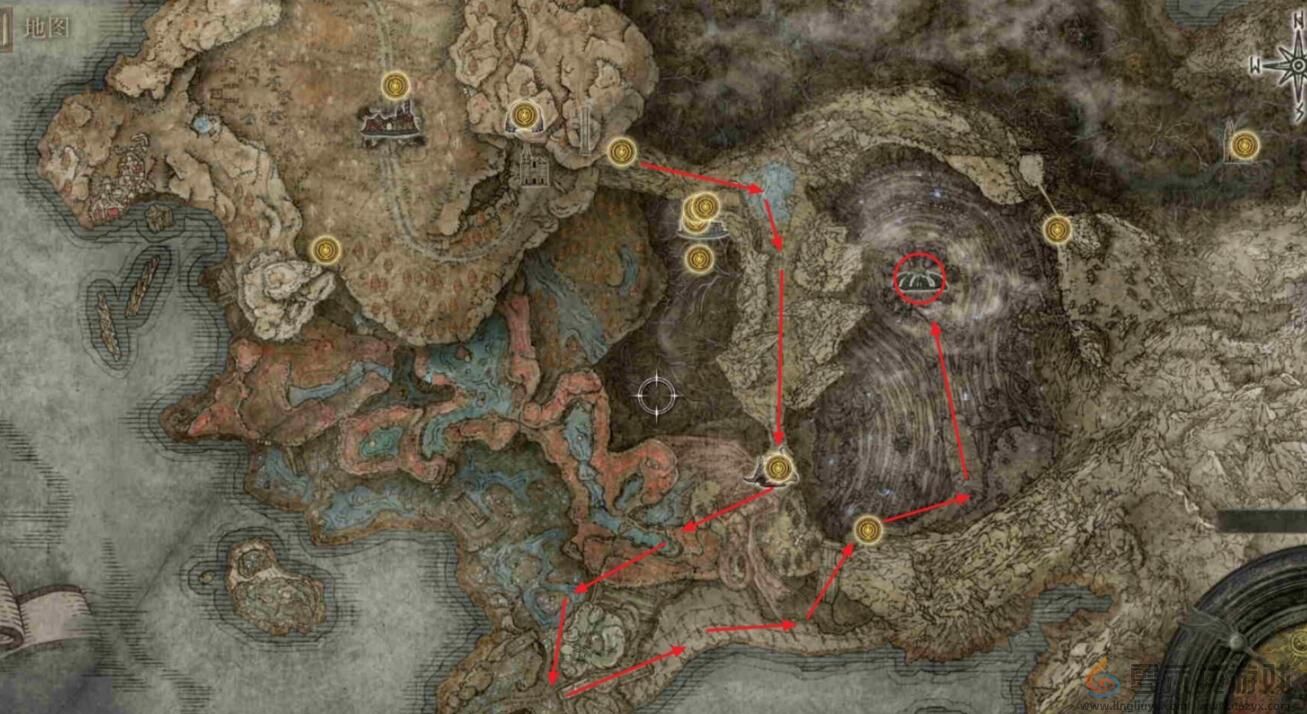 艾尔登法环dlc指头遗迹前往方法介绍(图5)