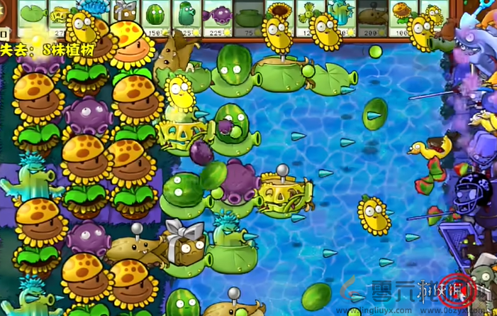 植物大战僵尸杂交版冒险第七十六关怎么过(图6) 植物大战僵尸杂交版冒险第七十六关怎么过(图6)