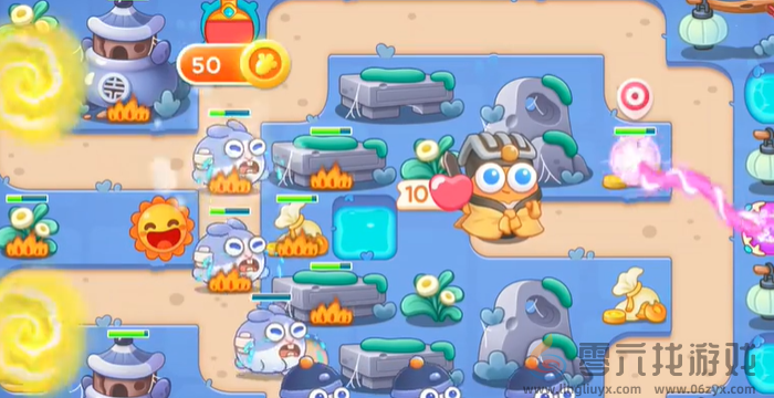 保卫萝卜4万圣奇妙夜第6关通关攻略(图1)