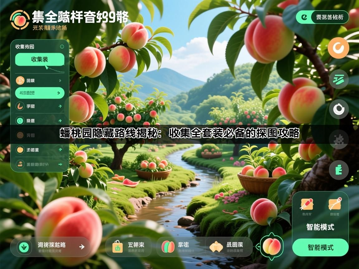 蟠桃园隐藏路线揭秘：收集全套装必备的探图攻略(图1)