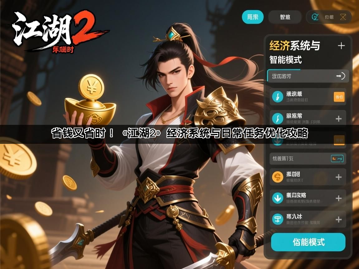 省钱又省时！《江湖2》经济系统与日常任务优化攻略(图1)