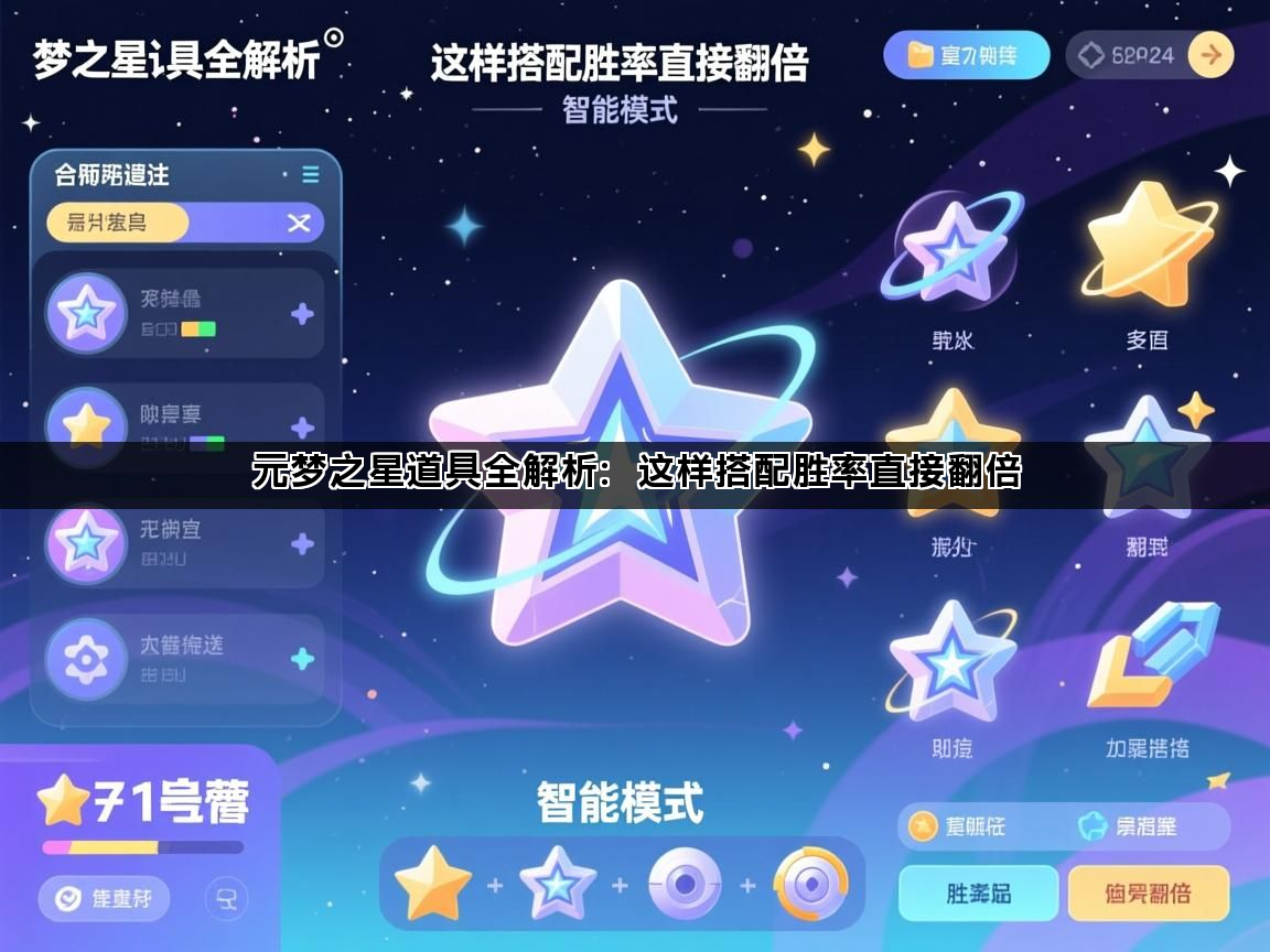 元梦之星道具全解析：这样搭配胜率直接翻倍(图1)