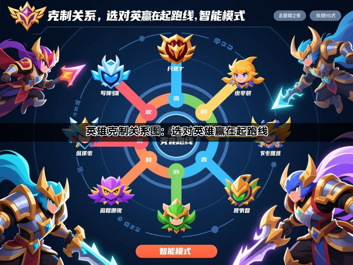 英雄克制关系图：选对英雄赢在起跑线(图1)