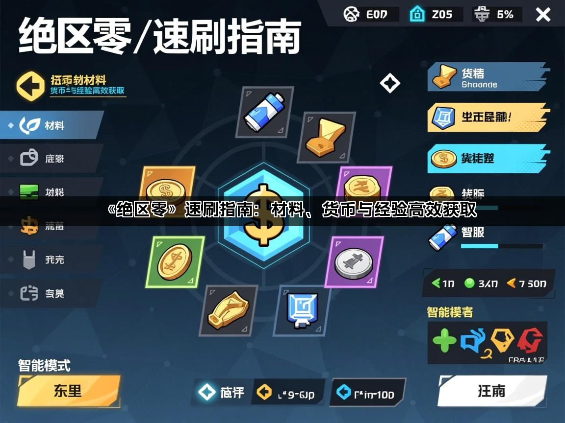 《绝区零》速刷指南：材料、货币与经验高效获取(图1)