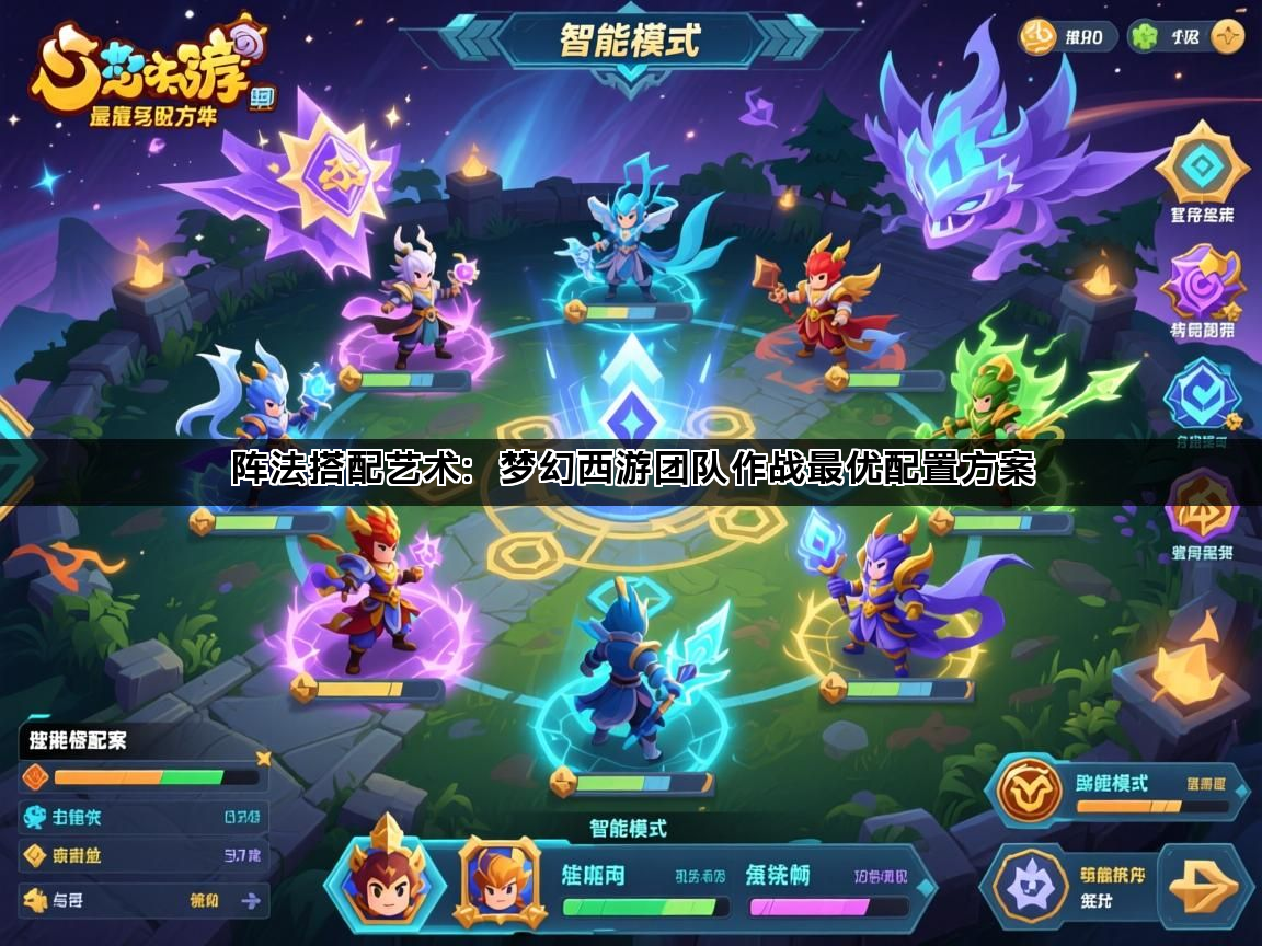 阵法搭配艺术：梦幻西游团队作战最优配置方案(图1)