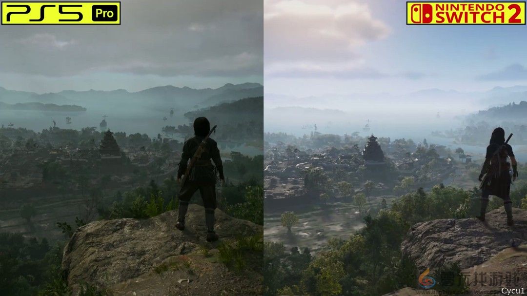 《刺客信条：影》PS5 Pro和Switch 2画面对比(图8)