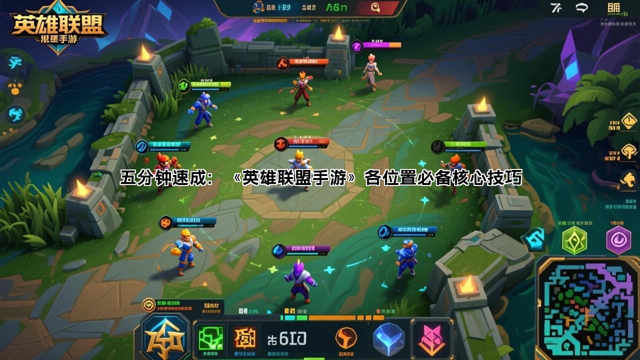 五分钟速成：《英雄联盟手游》各位置必备核心技巧(图2)